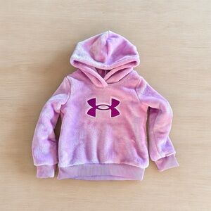 Kids Under Pink/Purple Armour Hoodie